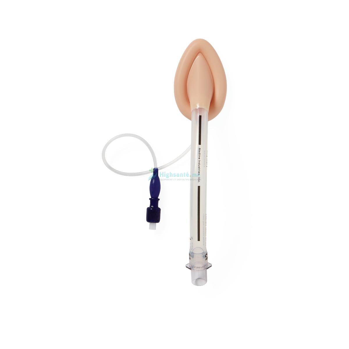 Masque laryngé jetable en PVC