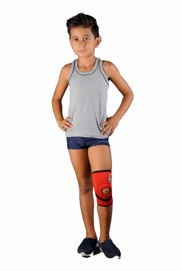 REF-314 Support de genou pour enfants avec entretoise flexible