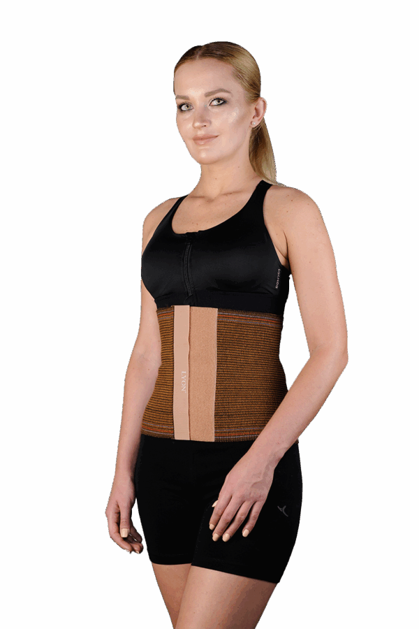 REF-114/115 Corset en laine couleur chameau