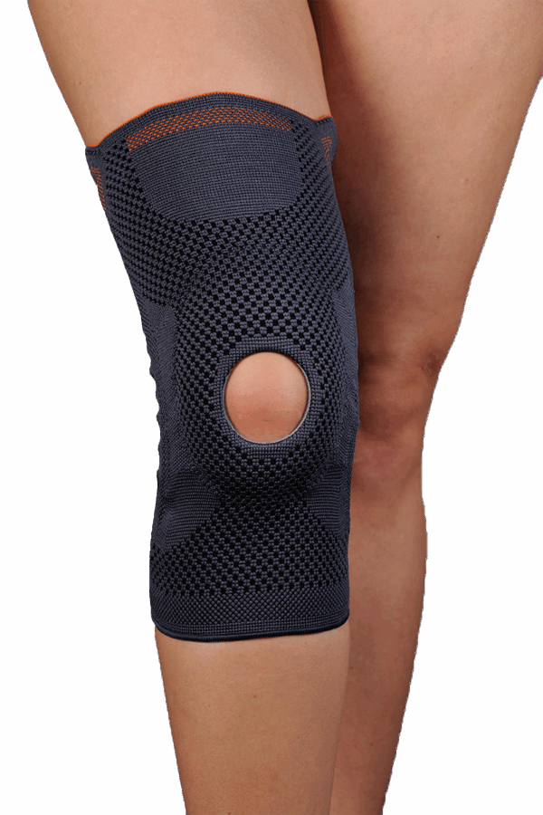REF-145 Support tricoté avec silicone - Ouvert
