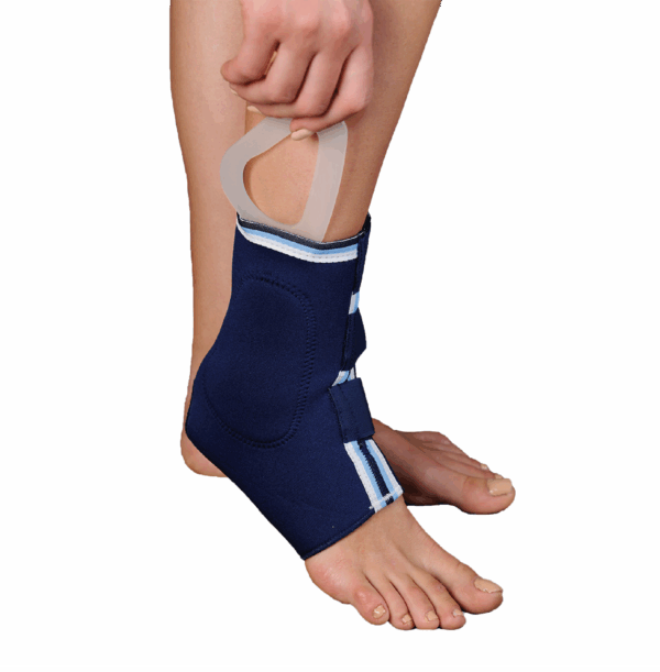 REF-180 Chevillère (néoprène) avec ligament (plas que)