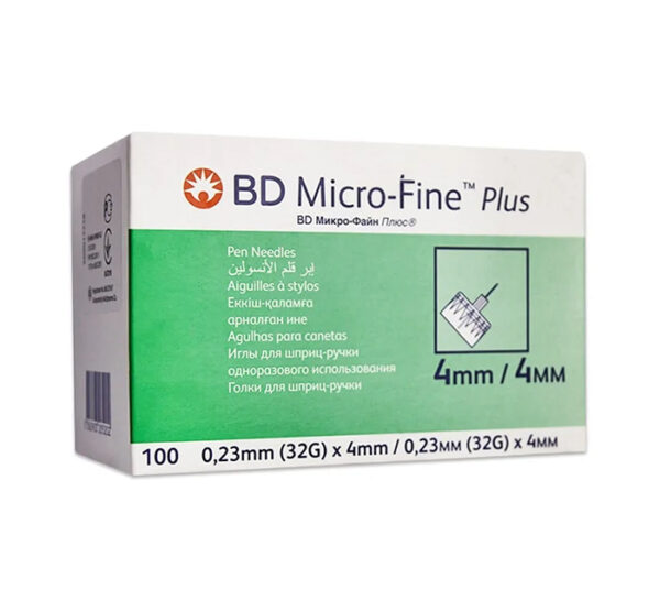 BD micro-fine plus Aiguille Insuline 32G/4mm
